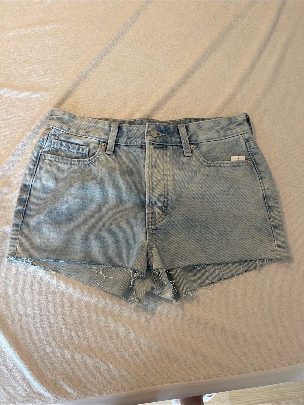 Old Navy Light Blue Denim Cutoff Shorts